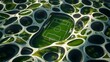 © sayekti - Futuristic stadium design blending natural elements and sustainable architecture for sports events and community.