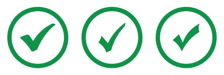 Check box icon with correct, accept checkmark icons green tick box, check list frame, checkbox symbol sign, check mark box. Green check mark icon in a box. Tick symbol in green