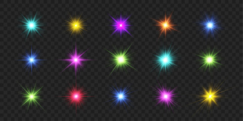 Wall Mural - sky sun flare sparkle abstract summer background with gold orange yellow sunshine energy light brigh