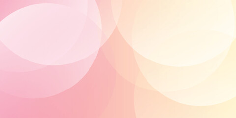 Wall Mural - abstract background.modern.minimalist.pink and yellow gradations. background abstract pattern circle