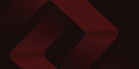 Wall Mural - red abstract line background with dynamic shape composition, modern abstract design vector eps10