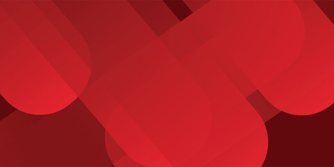 Wall Mural - red abstract background. dynamic shapes composition. futuristic technology concept. vector pattern m