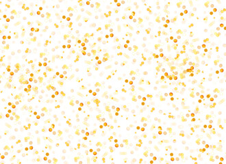 Wall Mural - christmas bokeh gold light bursts on transparent background