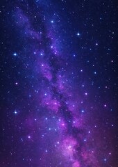 Wall Mural - vibrant cosmic starry sky