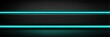 © YOGA - Dark background with two glowing turquoise horizontal lines