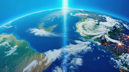 Wall Mural - the world in the sky