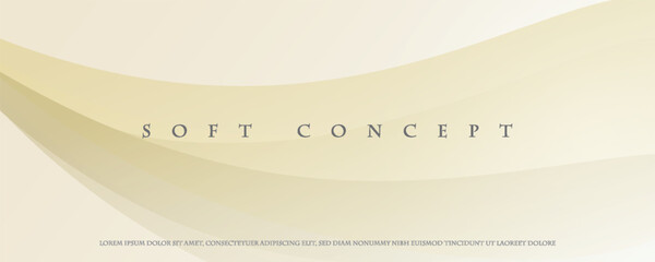 Wall Mural - luxurious pearl abstract background combined with gold line elements. modern template design vector 
