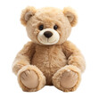 © MSTNAZMUN - A classic brown teddy bear toy sitting and smiling, isolated on a transparent background, symbolizing comfort, childhood, and friendship