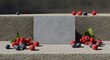 © Iza - Blank Grey Textured Card Mockup on Concrete Steps with Berries