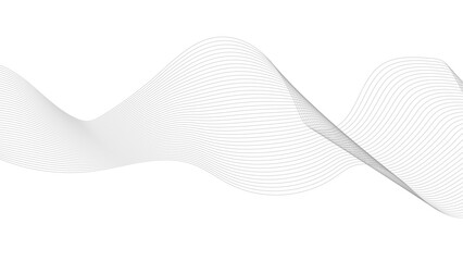 Wall Mural - wave line background with smooth shape. pattern for stretch ceiling lighting. simple, perfect and mi