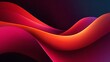 © Expert - Red Abstract Wavy Presentation Background Vector