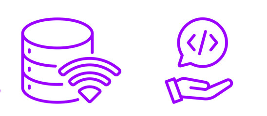 Digital data and coding expertise are offered with a wireless connection