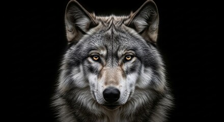  Wild-Gray-Wolf-Gazing-Cinematic-Portrait