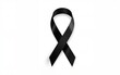 © wu - Black ribbon awareness Accidents, Anti-Terrorism, Insomnia, Melanoma, Memorials, Skin Cancer. Isolated on white background. Vector  illustration. High quality