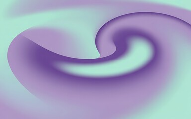Wall Mural - Abstract pastel gradient swirl texture background with a smooth and decorative design