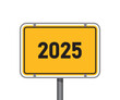 © krissikunterbunt - yellow traffic sign 2025 isolated vector illustration