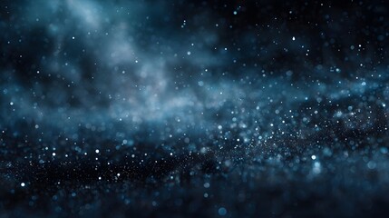 Wall Mural - captivating cosmic particles in a glowing galactic nebula