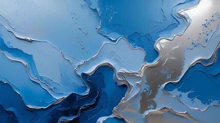
blue and silver background