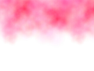 Wall Mural - colorful smoke explosion effect cutout on transparent background, colorful clouds fog steam effect. 