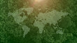 © Quality Stock Arts - Green forests overlay world map for worlds environment days, Green eco ecosystem present background