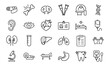 © MDTANVIR - 'Medical Healthcare Outline Icons Set Hospital Equipment, Anatomy, Surgery, First Aid, Doctor Tools, Pharmacy, Emergency, Laboratory, and Patient Care Vector Pack'