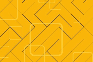 Abstract seamless yellow and green geometric stone mosaic pattern backdrop with light line structure