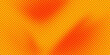 © Arthapicture - Halftone style retro pop art design with a dynamic orange and yellow gradient dot pattern.