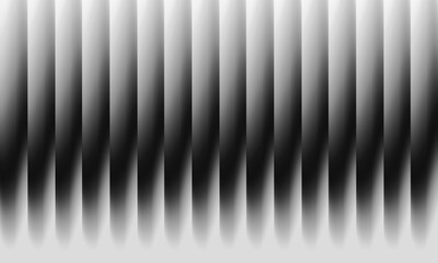 Wall Mural - abstract gradient vertical stripes, shadow effect, gray and white, modern style, simple element on t