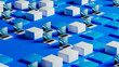 © ADDICTIVE STOCK - Exploring data technology with laptops and servers in a modern setup