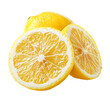 © Anna - Vibrant Yellow Lemon Halves, Fresh and Colorful Citrus Fruit Display