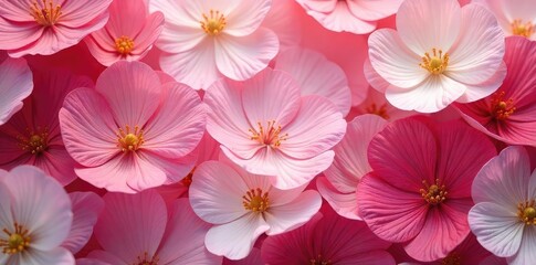 Wall Mural - Delicate layers of floral petals create a stunning textured backdrop Perfect for wedding invitations, websites, or any design needing a touch of elegance , vibrant, close-up, layered petals