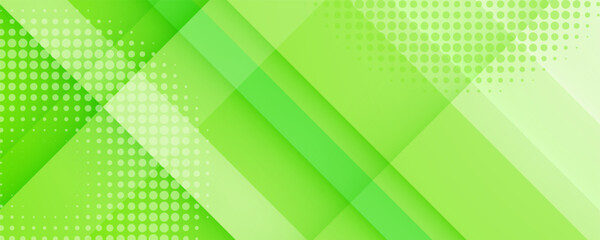 Wall Mural - abstract green background with flowing lines and modern design elements