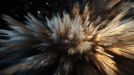 Canvas Print - abstract explosion background with a burst of light and texture, creating a dynamic and energetic fe