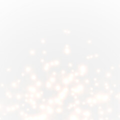 Wall Mural - png light background with bokeh blue and gold star decorations shimmer particle sparkle warm holiday