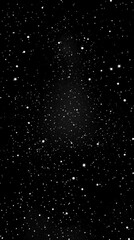Wall Mural - stars in the black sky, camera zoom in slowly