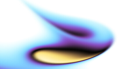 Sticker - abstract multi color blurred gradient background featuring a grain texture effect for modern design.