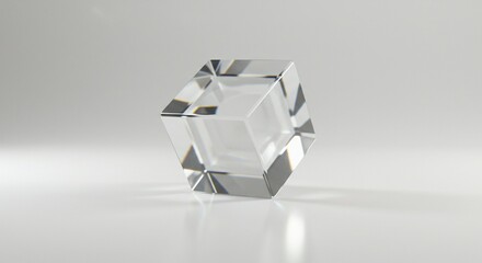 Transparent cube object