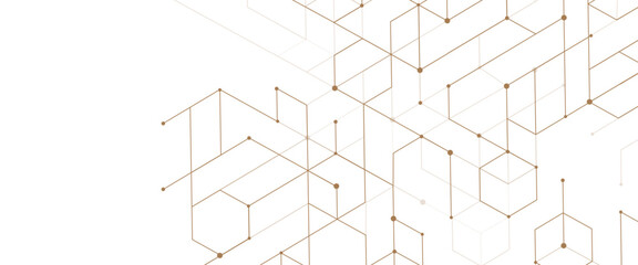 Wall Mural - vector creative idea of modern design with abstract geometric background