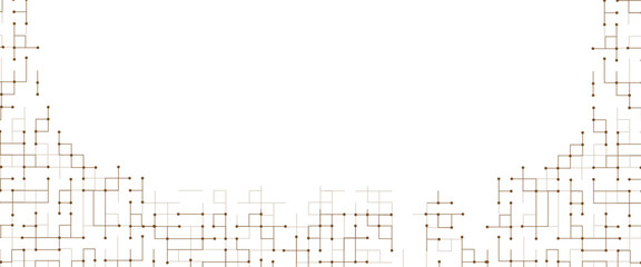 Wall Mural - vector graphic design element with linear squares pattern