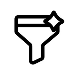 filter line icon
