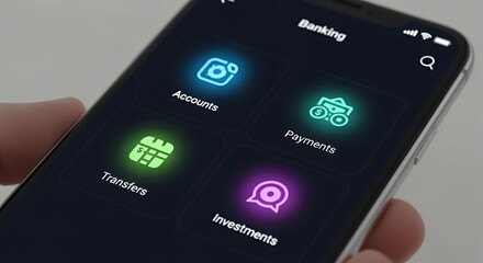 Mobile Banking App Interface