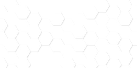 Wall Mural - abstract background with hexagons honeycomb technology texture. hexagonal shape 3d structure light s