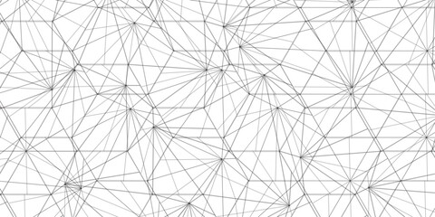 Wall Mural - Abstract of simple gray line triangle pattern geometric background .white background creative and geometric shape with white luxury pattern .Gray and white geometric background with low poly triangle