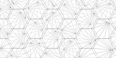 Abstract of simple gray line triangle pattern geometric background .white background creative and geometric shape with white luxury pattern .Gray and white geometric background with low poly triangle