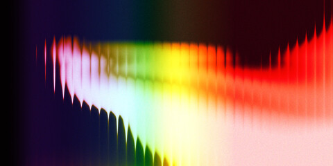 Wall Mural - rainbow glass textures noise vintage background gradient color abstract.