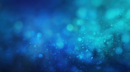 The mesmerizing blue bokeh background evoking a sense of tranquility and beauty.