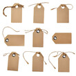© Been - Assorted Blank Price Tags & Address Labels Set for Marketing & Packaging Design