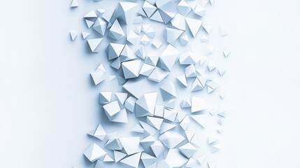 Wall Mural - abstract geometric shapes in a minimalist design, ideal for backgrounds or concepts.