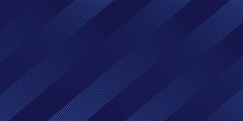 Background design with diagonal dark blue stripes pattern. vector technology background for digital lux business banner glowing glitter