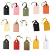 © Cllaire - Assorted Blank Price Tags Collection in Various Colors for Product Pricing Displays